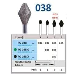 HORICO DIAMOND DOUBLE CONE FG038G