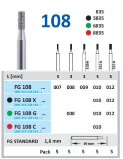 HORICO DIAMOND CYLINDER FG108