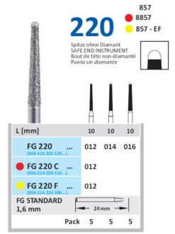 BUR HORICO DIAMOND SAFE END TAPER FG220012