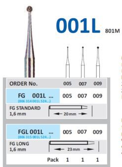 BUR HORICO DIAMOND LONG FGL001L