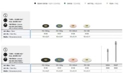 EVE FLEXI-DIA POLISHING DISCS MEDIUM